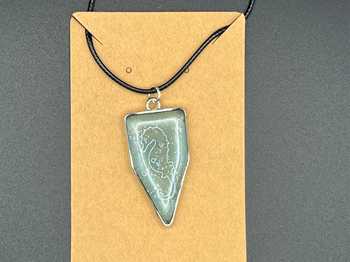 Seahorse Resin Necklace