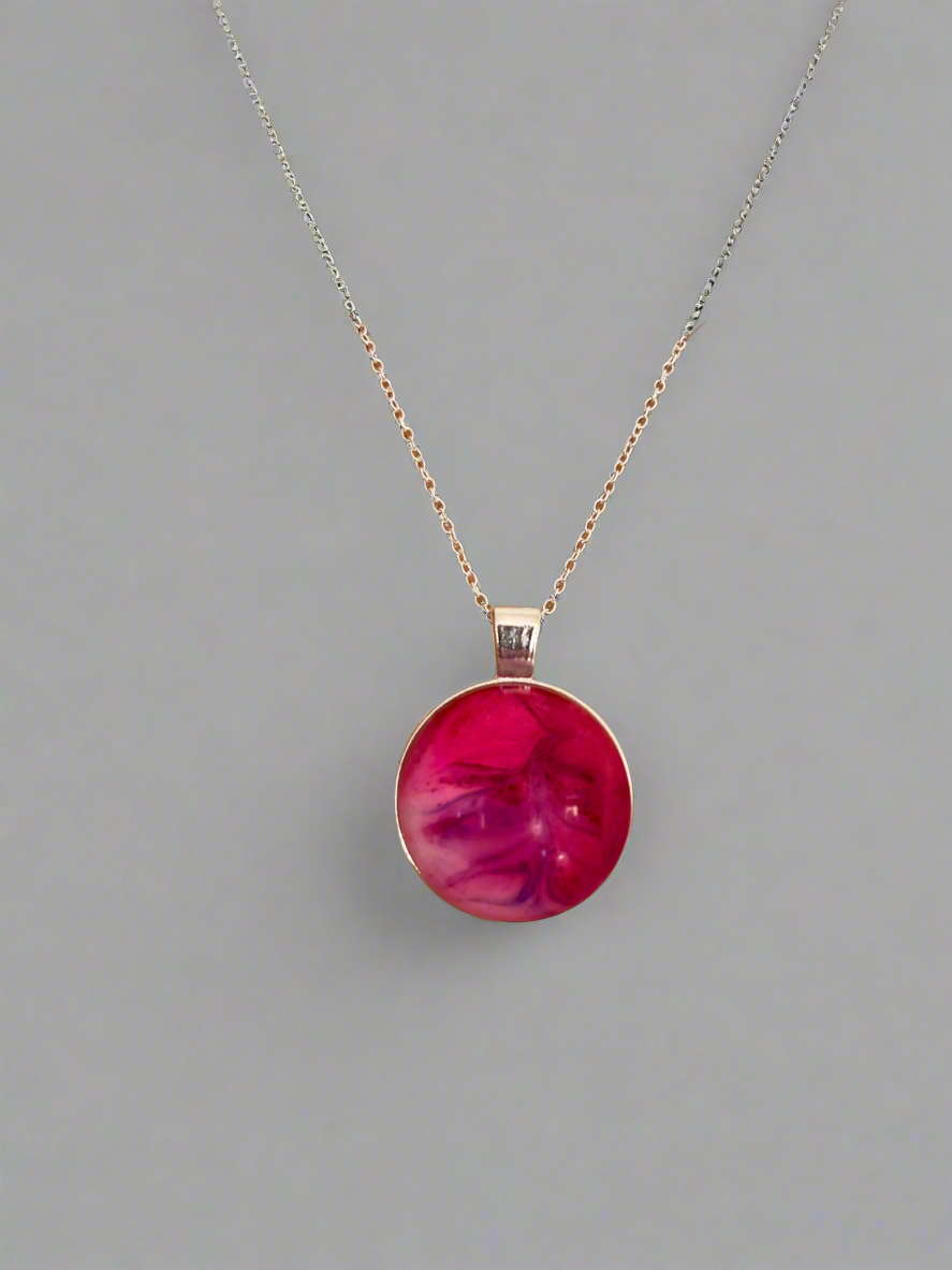 Mystical Round Cabachon Necklaces