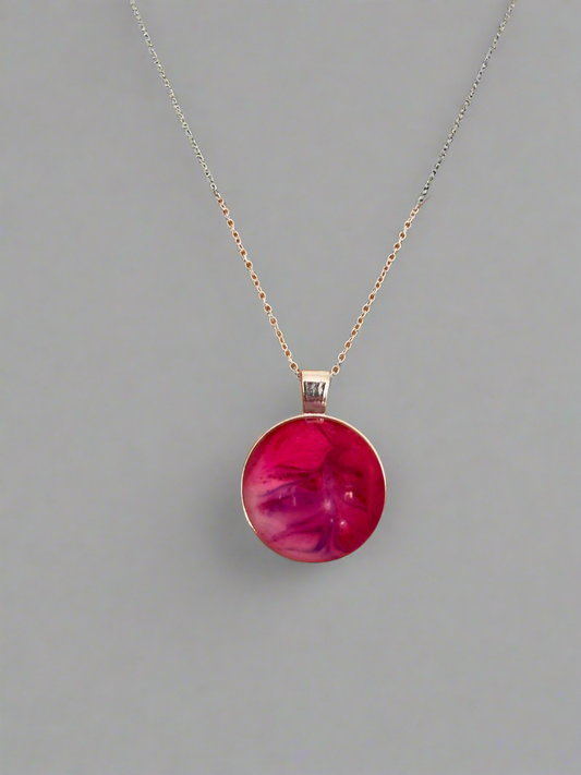 Mystical Round Cabachon Necklaces