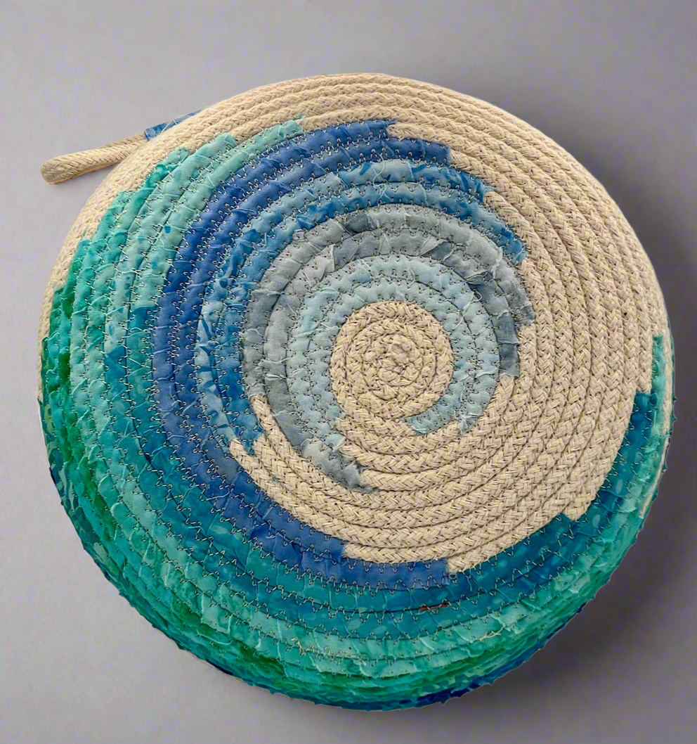 Ocean Wave Rope Bowl