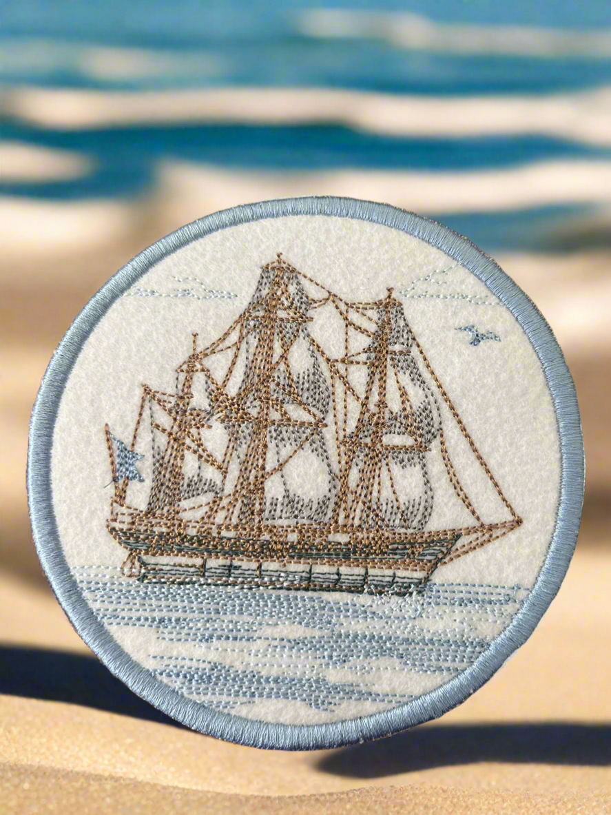 Clipper Ship “Beachside Coasters”