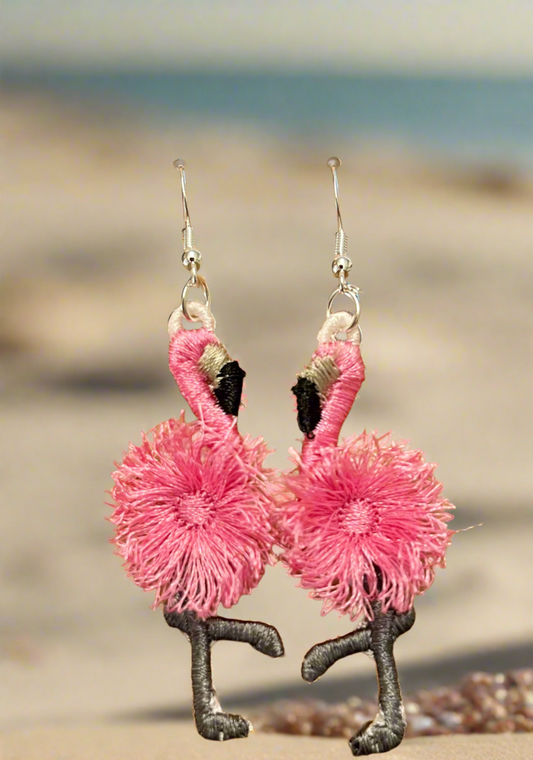 Fluffy Flamingos