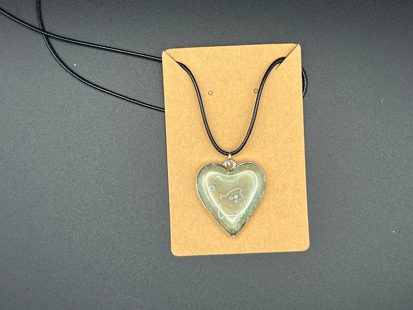 Sea Turtle Resin Necklace
