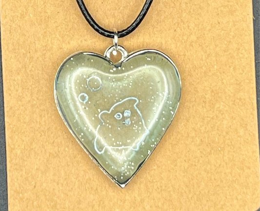 Sea Turtle Resin Necklace